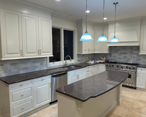 Painted Kitchen Cabinets Image