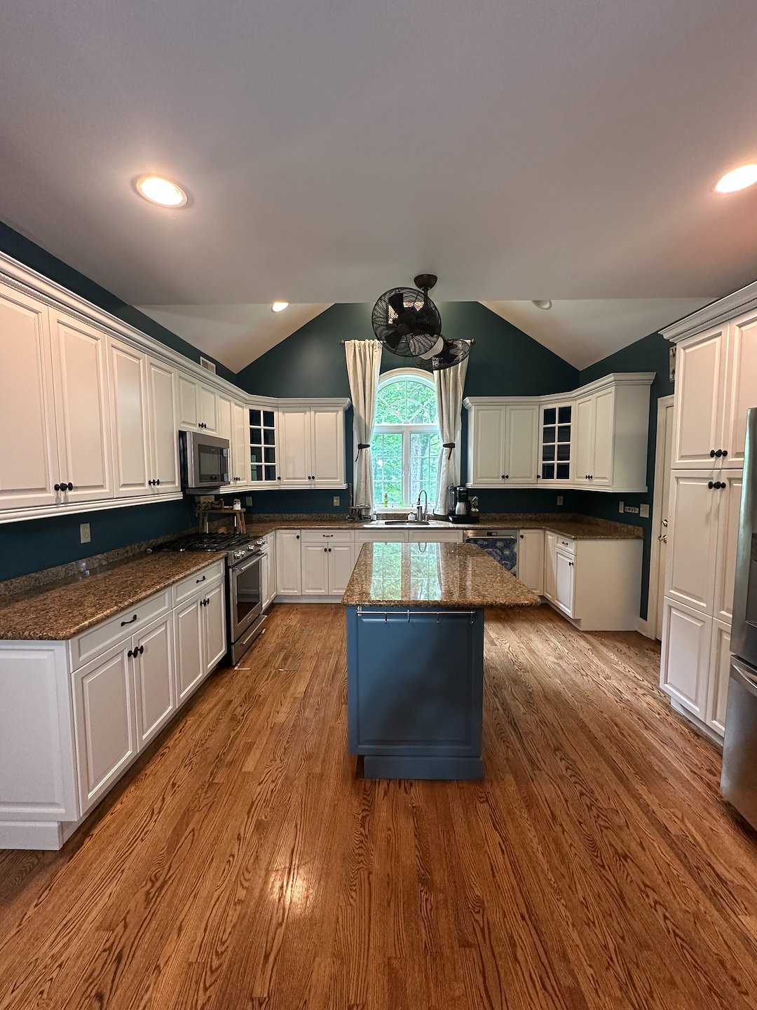 From dated to dazzling! A Stunning Kitchen Cabinet Re-finish in Warwick NY